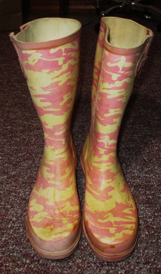 Botas impermeables de goma rosa WESTERN CHIEF para mujer talla 10 Foto 4 de 4
