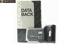 MINT Contax T2 Data Back Panel Silver for T2 D Compact Film Camera From JAPAN
