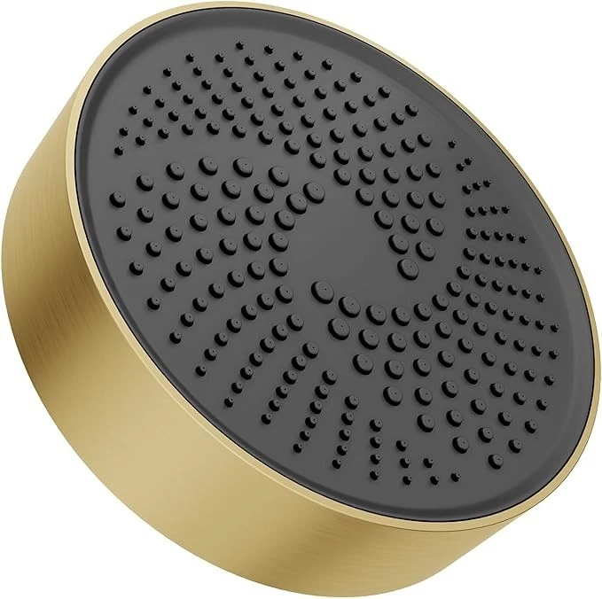 AULEEND High Pressure Shower Head with 360° Anti-Clog Rubber Jets 7.87 inches