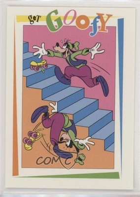 1992 SkyBox Disney Collector Cards Series 2 Get Goofy Goof to be Wild #193 00ah