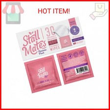 Stall Mates Feminine Fresh - Flushable Wipes, Individually Wrapped Cleansing Tra