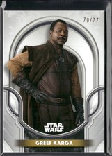 2025 Star Wars Smuggler's Outpost #GA-47 Greef Karga Galactic Antiquities 70/77