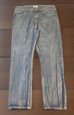 Levi  s 501xx Men Original Straight Leg Button Fly Jeans Sz 40x34 Blue Gray Wash