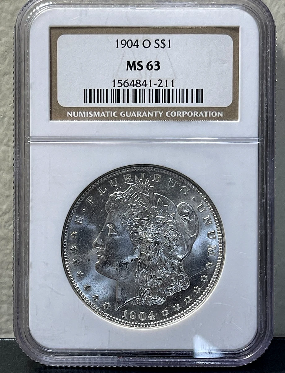 MS 63 Graded 1904 Year Morgan US Dollars (1878-1921) for sale | eBay