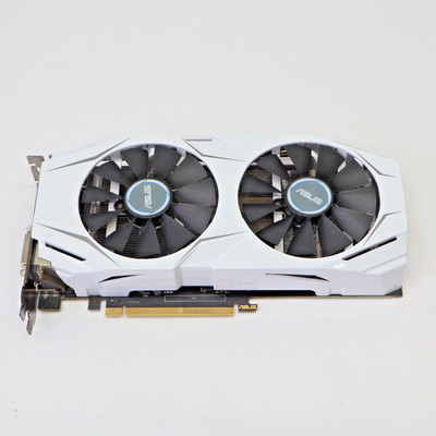 ASUS DUAL GEFORCE GTX 1060 3GB GRAPHIC CARD DUAL-GTX1060-O3G *READ* T5-A2