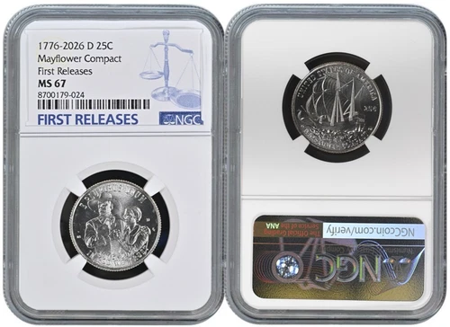 Photo of a 2026-D America 250 Quarters from an eBay listing that sold on Jul 20, 2026