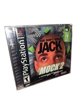 Playstation 1 Black Label You Don't Know Jack Mock 2 Sealed New