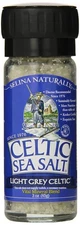 Celtic Sea Salt Light Grey Grinder 3oz – Natural Mineral Rich Salt