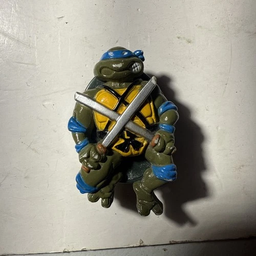 VTG. Teenage Mutant Ninja Turtles Leonardo Watch 1988 Untested