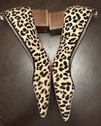 Anthropologie Beatriz Leopard Calfskin Pointed toe Block Heel Size 10 — photo 4