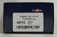 Tillig 05772 Diesellok 232 100-8 Filmlackierung Ep. V Db Ag - Einmalauflage 2024