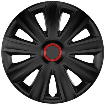 Radkappen Radzierblenden SATZ (4Stück) 13 Zoll Aviator carbon RR schwarz Z480496