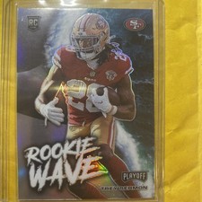 2021 Panini Playoff - Rookie Wave Silver Prizm #RW-TSE Trey Sermon (RC) PWE 