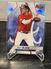 2025 Bowman's Best Matt Olson Refractor #20 - Atlanta Braves
