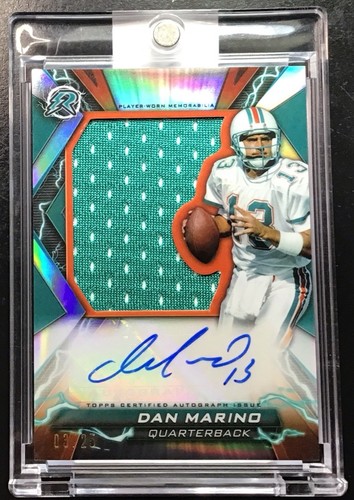 🔥2024 Topps Composite Dan Marino Dolphins Resurgence Patch Auto SSP 3/25