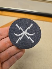 WW2 German Luftwaffe Air Raid/Aircraft Warning Trade Patch Sleeve Rate BRINGBACK