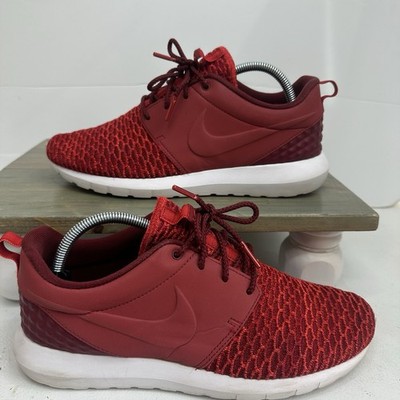 Nike Roshe NM Flyknit PRM Men\'s 9.5 746825-600 Running Training Shoes Red Nike Roshe NM Flyknit PRM 746825-600 Mens Running Training  main image 3