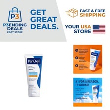 Maximum Strength Foaming Acne Wash 3 oz  Unscented, Gentle for Every Skin Type