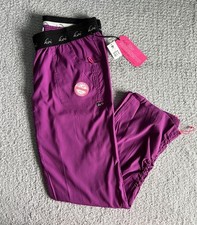 Koi Lite Scrub Pants Women s Sz Large Reg Mulberry Spirit Slim Stretch Nursing