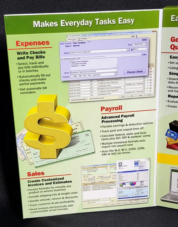 MySoftware Bookkeeper Easily Manage Sales & Expenses 2019 - Image 4 of 4