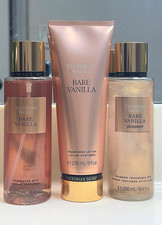 Victoria's Secret Bare Vanilla Vanilla Lotion Fragrance Mist Set 8.4/8 fl oz