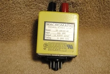 Vintage Macromatic Model SS 23122-12 Programmable Time Delay Relay