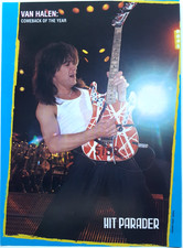 EDDIE VAN HALEN LIVE 5150 TOUR / TRIXTER VINTAGE MAGAZINE PINUP POSTER CLIPPING