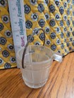 Vintage Hazel Atlas Mini Clear Glass Ice Bucket Ashtray/Match Holder Collectible — photo 4