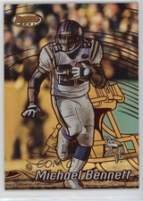2002 Bowman's Best Red /200 Michael Bennett #81 0i6
