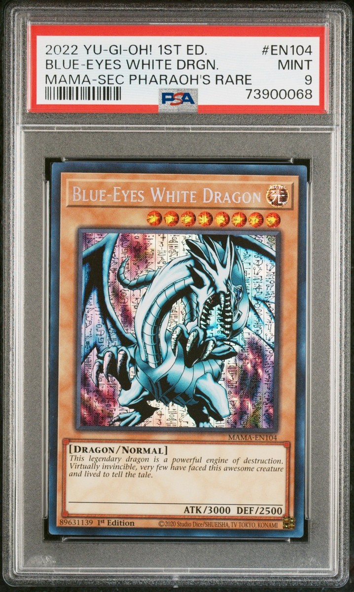 2022 YU-GI-OH! MAGNIFICENT MAVENS #MAMA-EN104 BLUE-EYES WHITE