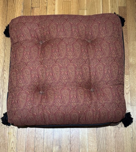 Ralph Lauren Home Rare Paisley Floor Pillow Cushion ~ La Boheme Collection - Picture 3 of 9