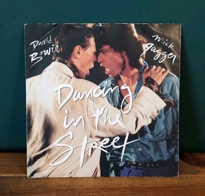 David Bowie And Mick Jagger Dancing In The Street 7'' Vinyl Record EMI EA204