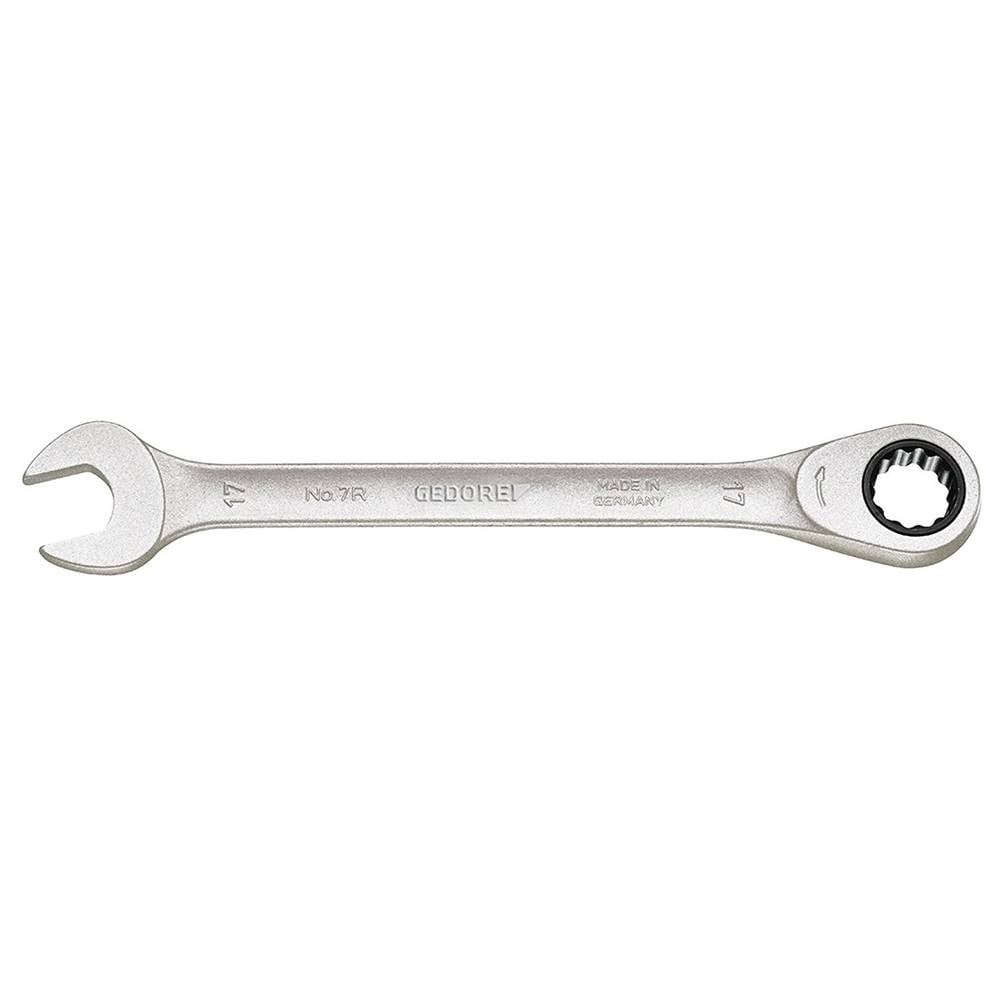 Clé mixte à cliquet 17 mm Gedore 2297159 outil de serrage métrique pour atelier