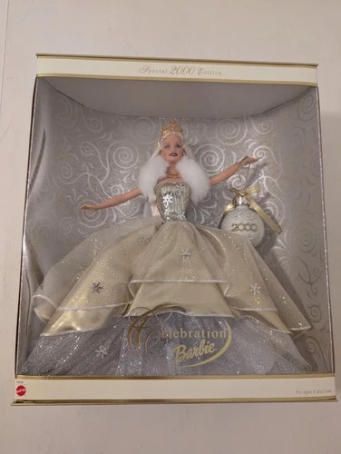 Vintage Mattel 2000 Holiday Special Edition Celebration Barbie Doll New In Box