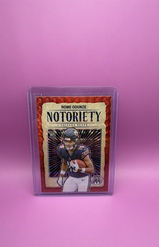 Rome Odunze #24 2024 Panini Mosaic Notoriety card