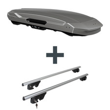 Dachbox Thule Motion 3 XL Low + Dachträger M...