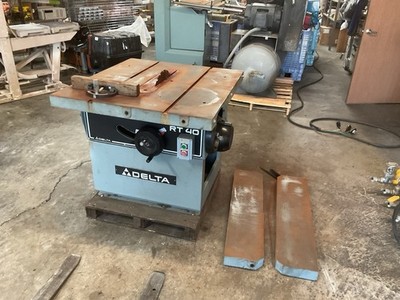 Delta Invicta RT-40 34790 Industrial Table Saw 3PH 16  Cabinet Saw