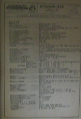 * Büssing NAG 5000 S 5 Tonner Datenblatt  Typenblatt + Wartung original   *