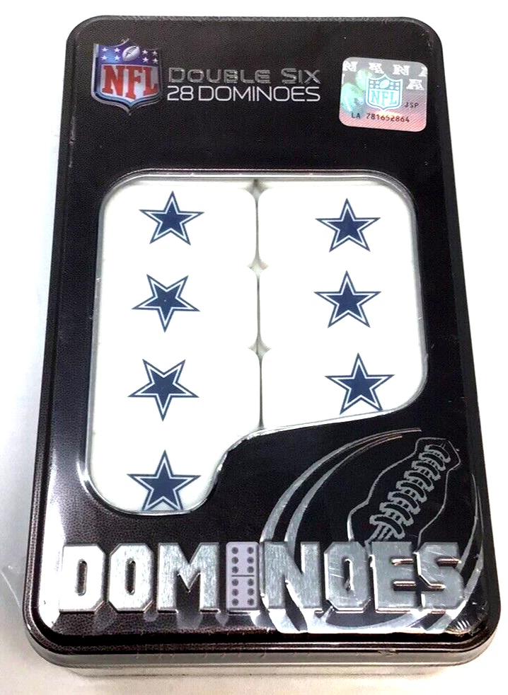 Custom Dominoes /Custom Dallas Cowboy Dominoes/ Professional Sized