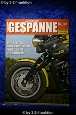 Motorcycle Sidecars No. 104 2/08 Single Fork New Front Wheel Guidance