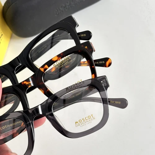 MOSCOT FRITZ Brillengestell Herren Mode Quadratisches Gestell Platte Sonnenbrille Damen - Bild 7 von 18