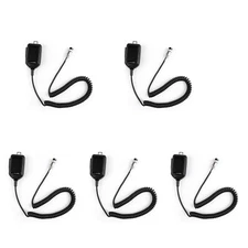 5Pcs HM-36 Hand Microphone Fits Icom IC-718 IC-7800 IC-756 IC-735 IC-751 Radio