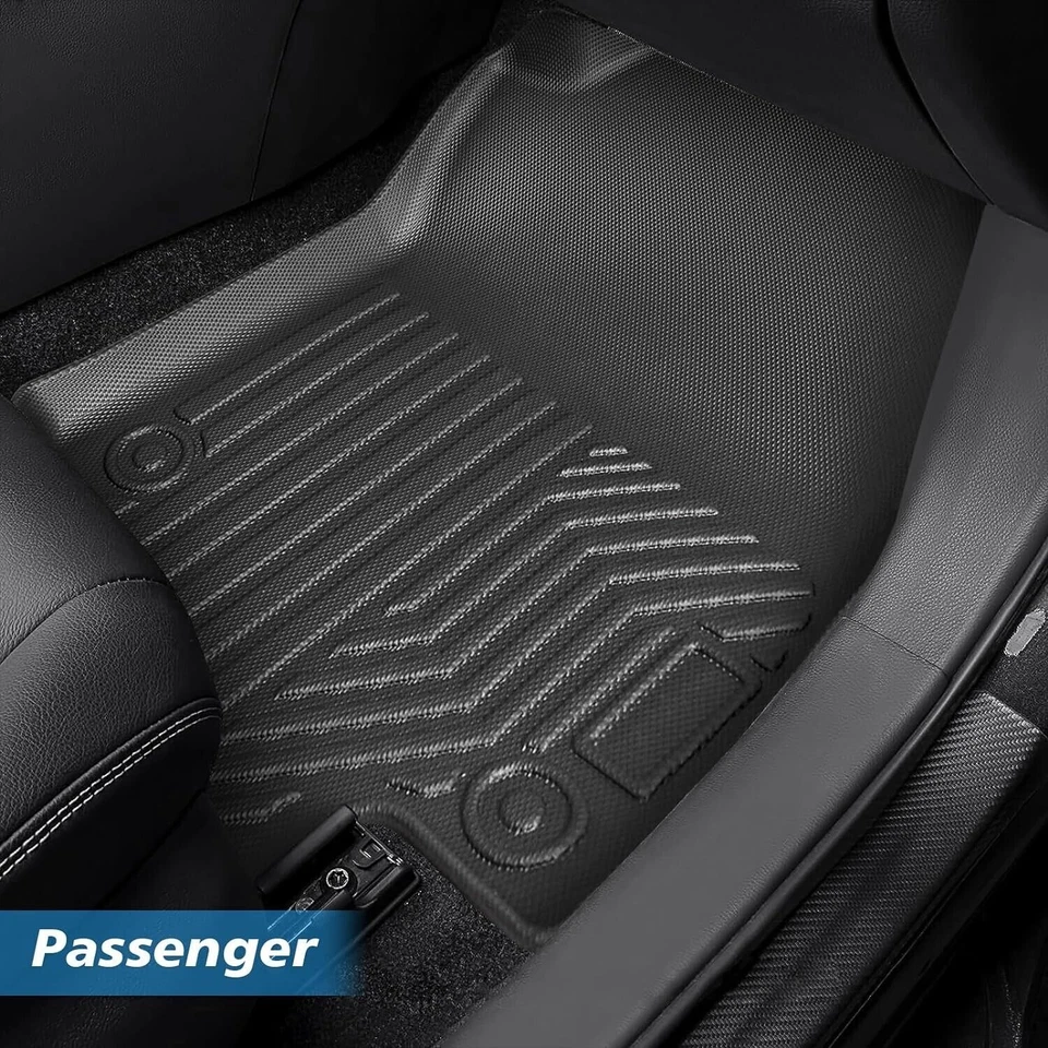 Juegos completos de 3 alfombrillas para todo tipo de clima para Toyota RAV4 2019-2024 delanteras traseras Foto 3 de 4