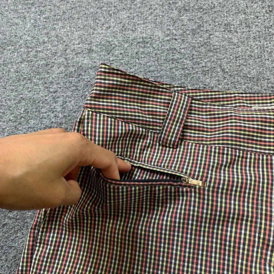 Pantalones Cortos Deportivos Haley Mujer 6 Cuadros Elastizados Bolsillos con Cremallera Rendimiento Golf Bermudas Foto 3 de 4