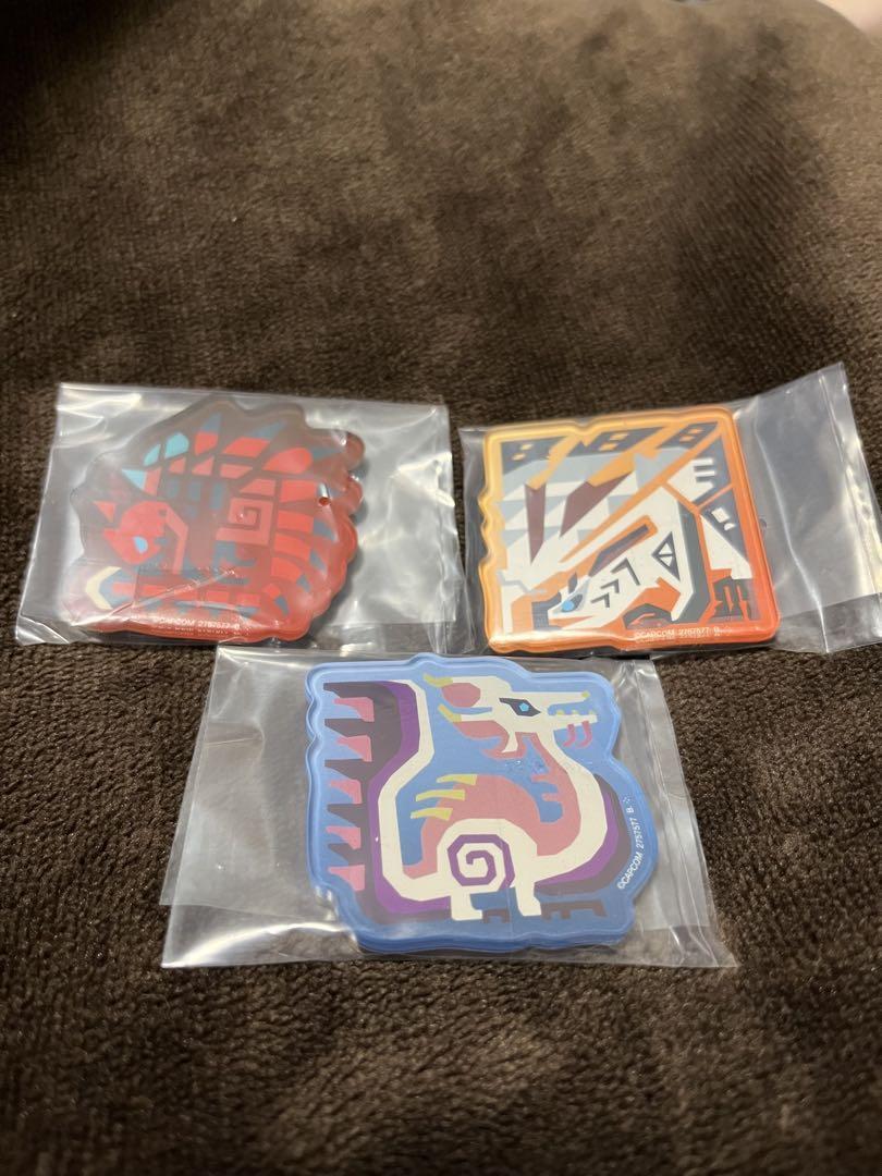 MONSTER HUNTER 20th Chara Magnets Anime character Animation