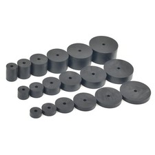 M4 (4mm) RUBBER SPACERS STANDOFFS ROUND THICK WASHERS O/D 16mm to 44mm
