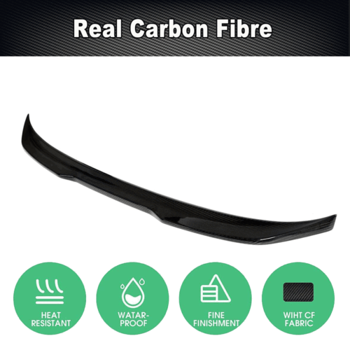 DRY Carbon Spoiler Heckspoiler Heckflügel Lippe Passt für BMW G30 F90 M5 2017-23 - Bild 7 von 13