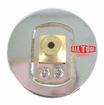 PIC Gauges - Pressure Gauge: 2-1/2 Dial Dia, -30 to psi, 1/8 NPT