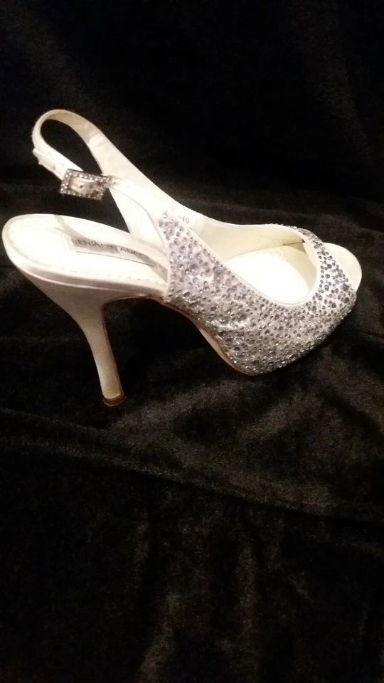 Zapatos Auténticos de Cristal Swarovski "Benjamin Adams" talla 40-9  Foto 4 de 4