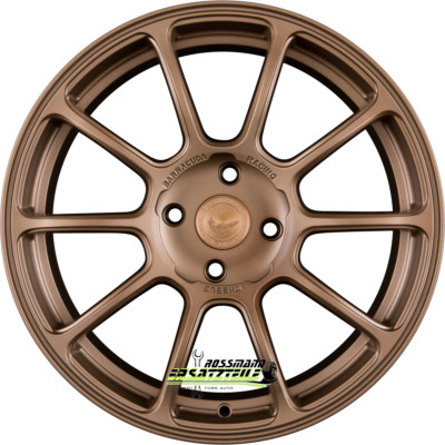Barracuda Summa matt bronze 7.5x17 ET38 - LK4/108 ML73.1 Felge Alu